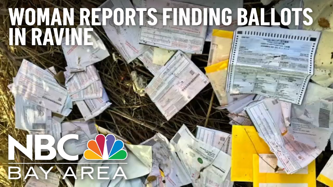 Woman Reports Finding Election Ballots in Ravine in the Santa Cruz Mountains