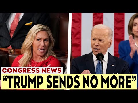 Watch Greene leaves Biden SPEECHLESS with BRUTAL 'no Ukraine aid' call..shows DIRTY corruption proof