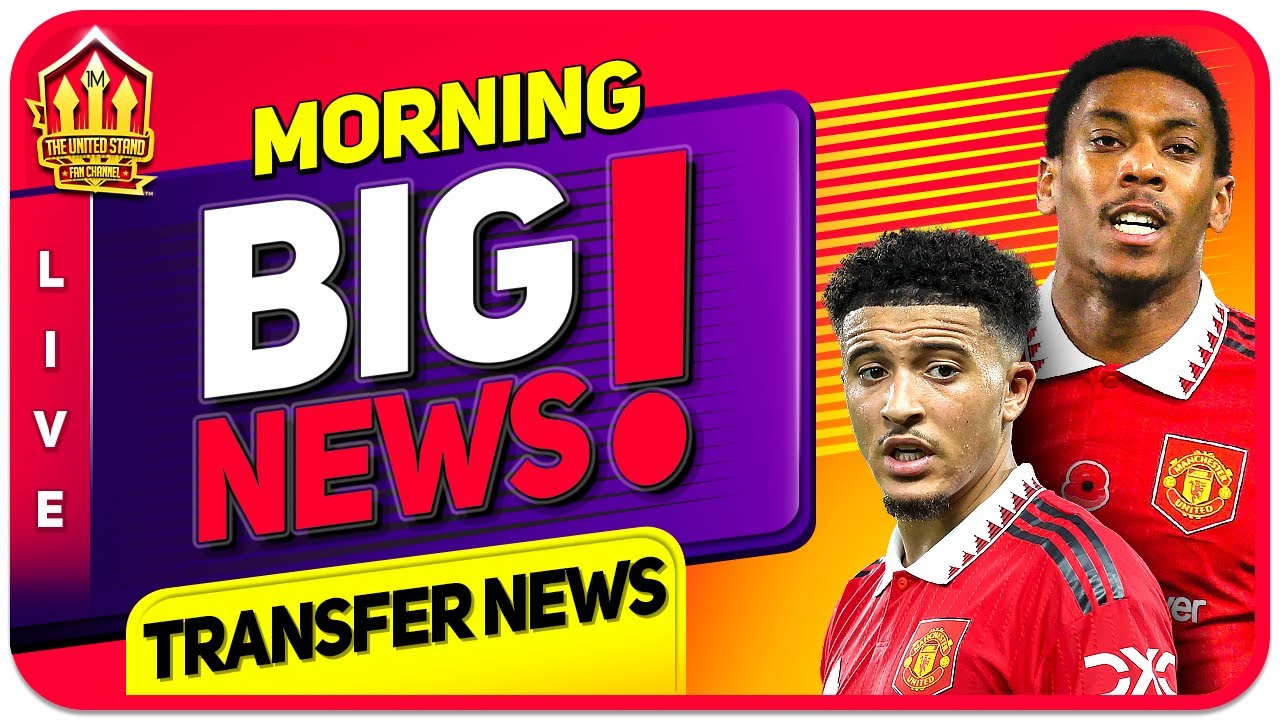 MARTIAL World Cup CALL UP!? SANCHO Concerns! Man Utd News